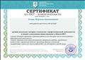 Сертификат по ИКТ-компетентности